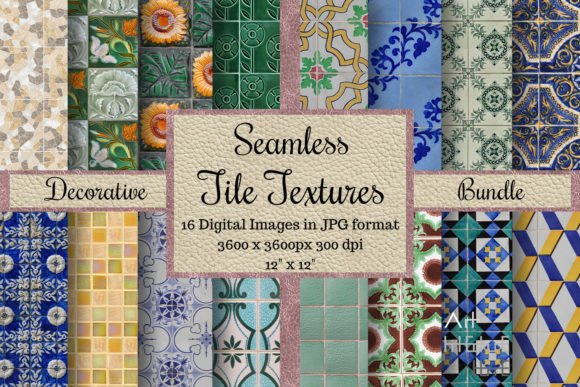 Seamless Tile Textures - Decorative Pack for Creative and Professional Use