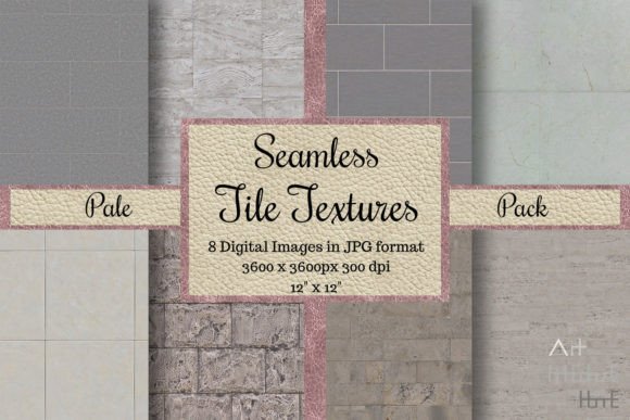 Seamless Tile Textures - Pale Pack: A Versatile Tool for Creative Projects