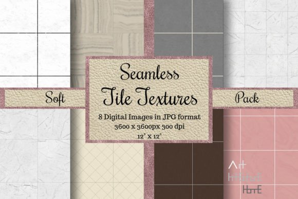 Seamless Tile Textures - Soft Pack: A Versatile Resource for Designers and Creatives